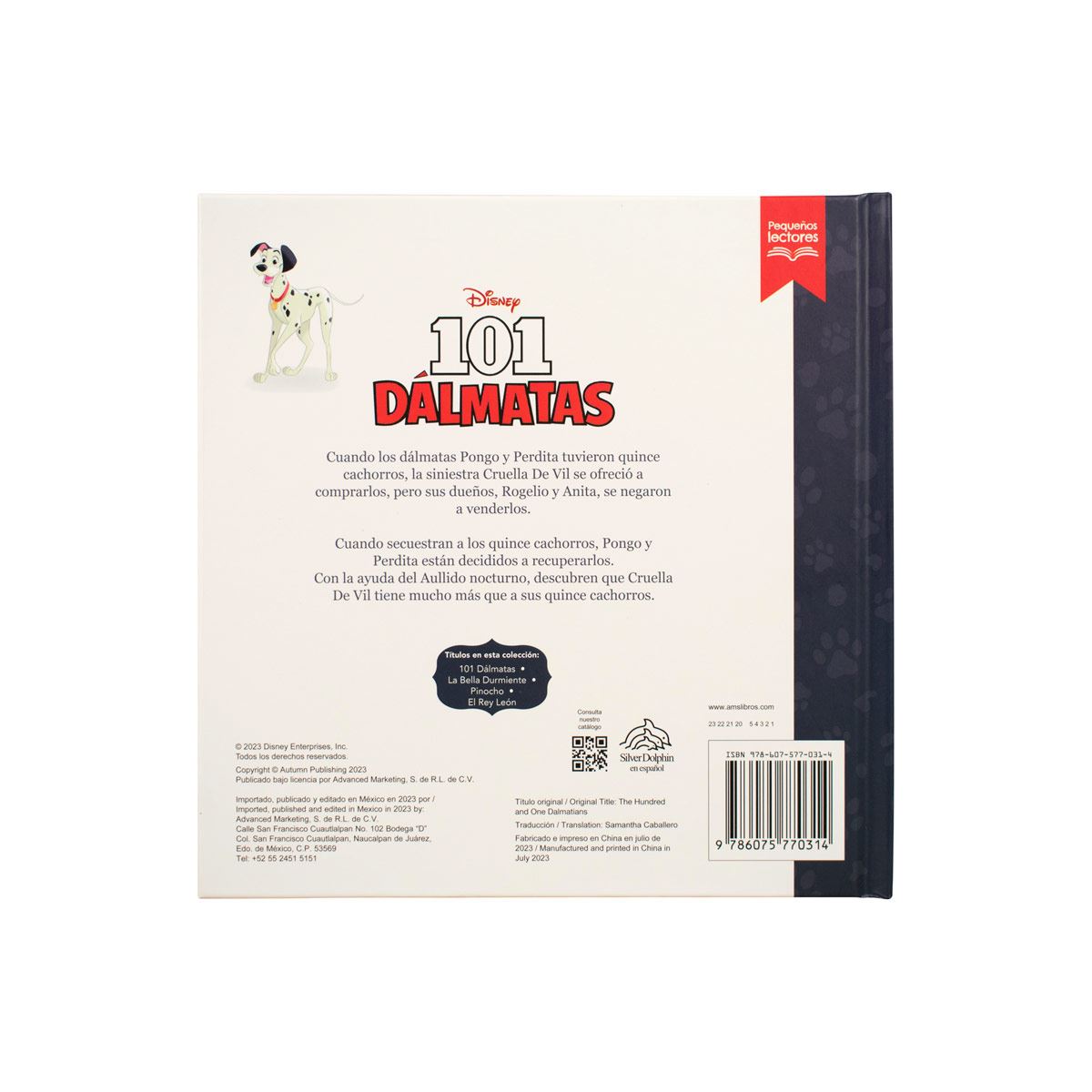 Pequeños lectores. Disney 101 dálmatas.