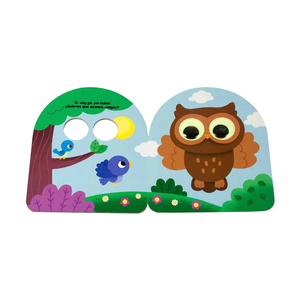 Brillan en la oscuridad, sí soy yo un búho.