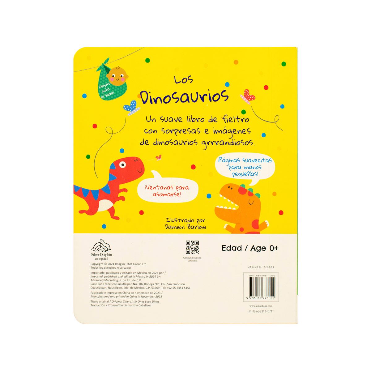 A los bebés les encantan los dinosaurios.