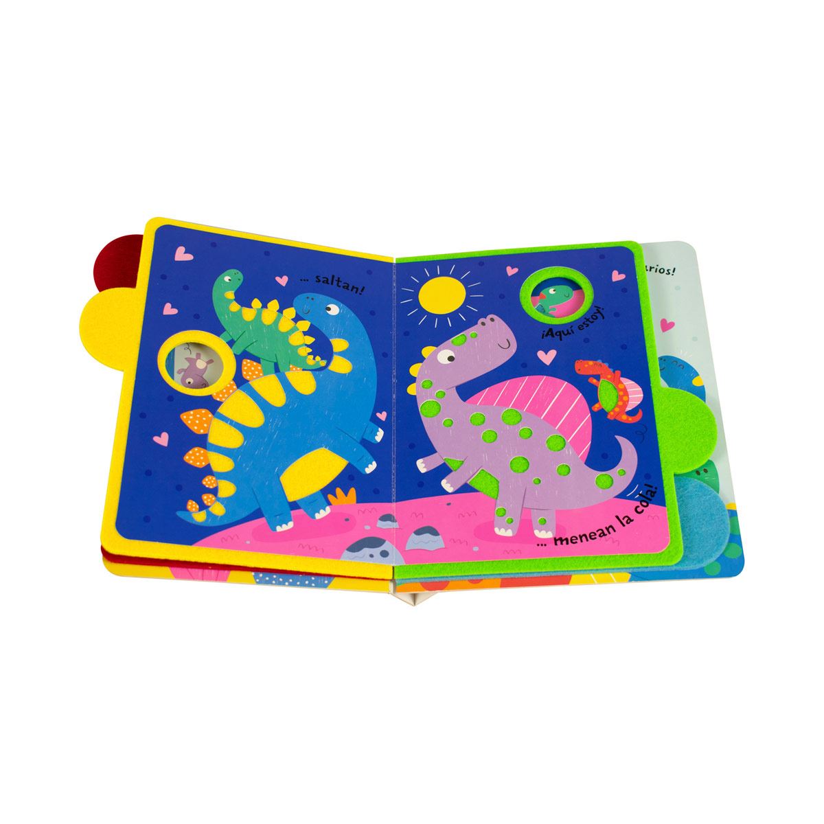 A los bebés les encantan los dinosaurios.