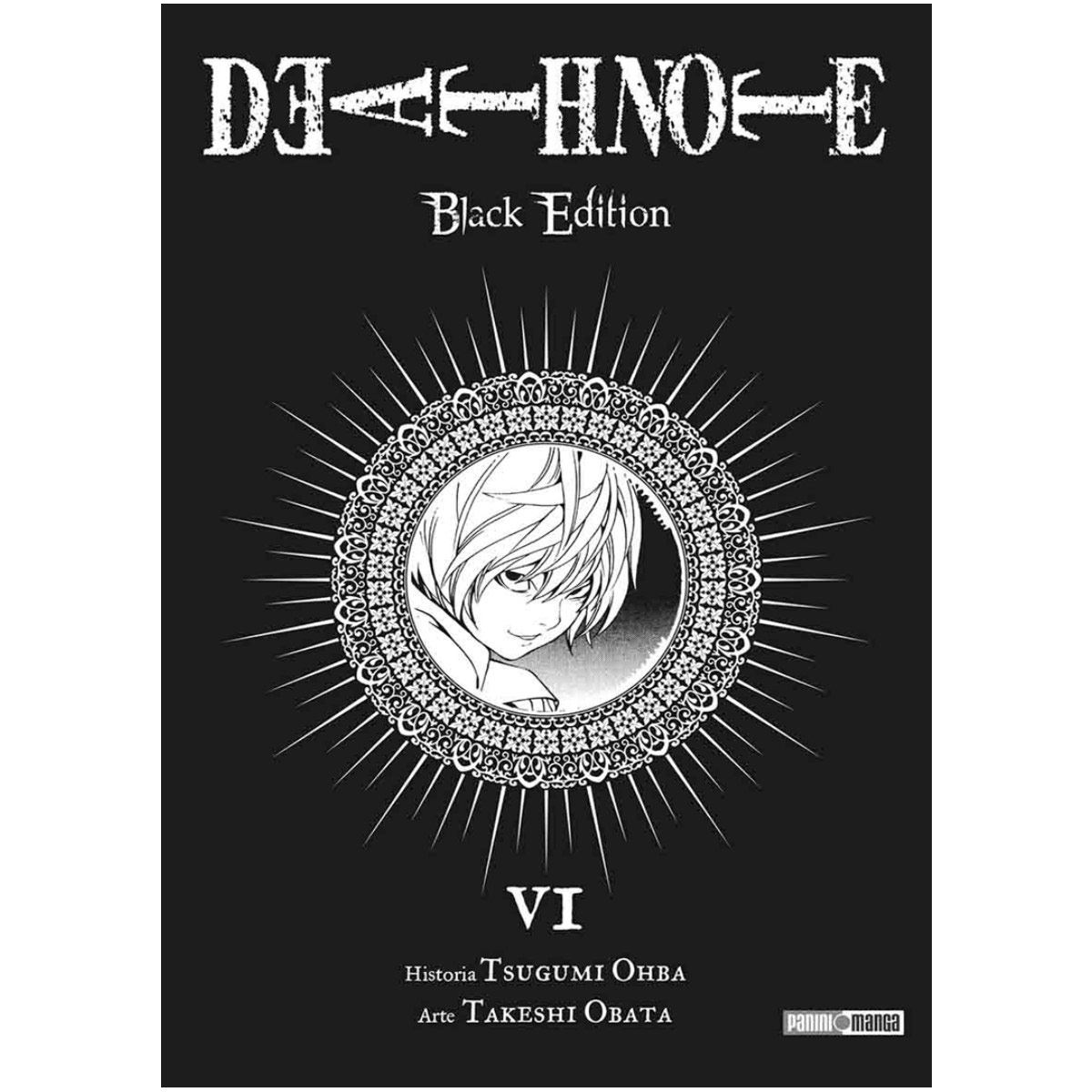 Manga Death Note Black Edition N.6 Editorial Panini