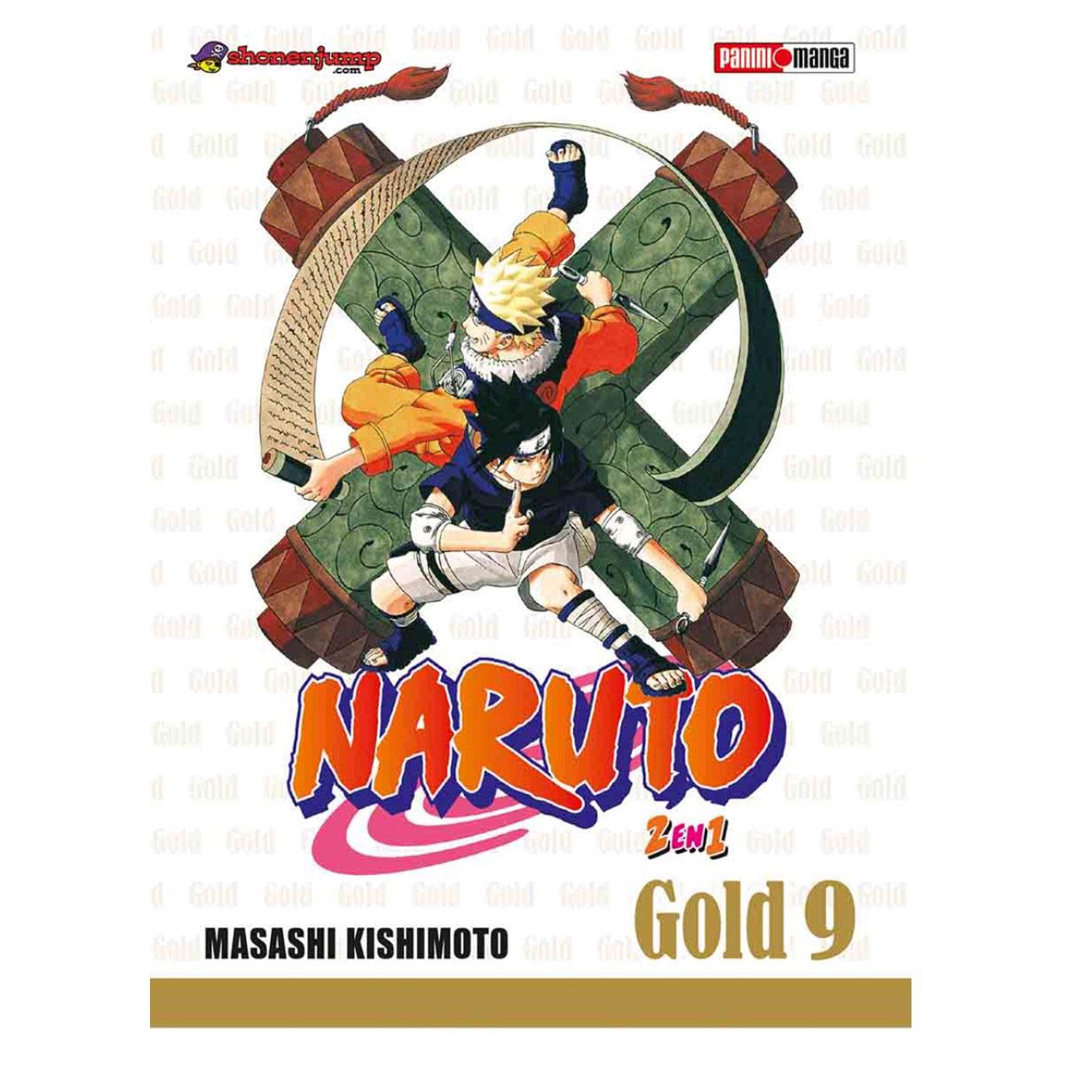 Manga Naruto Gold Edition N.9 Editorial Panini