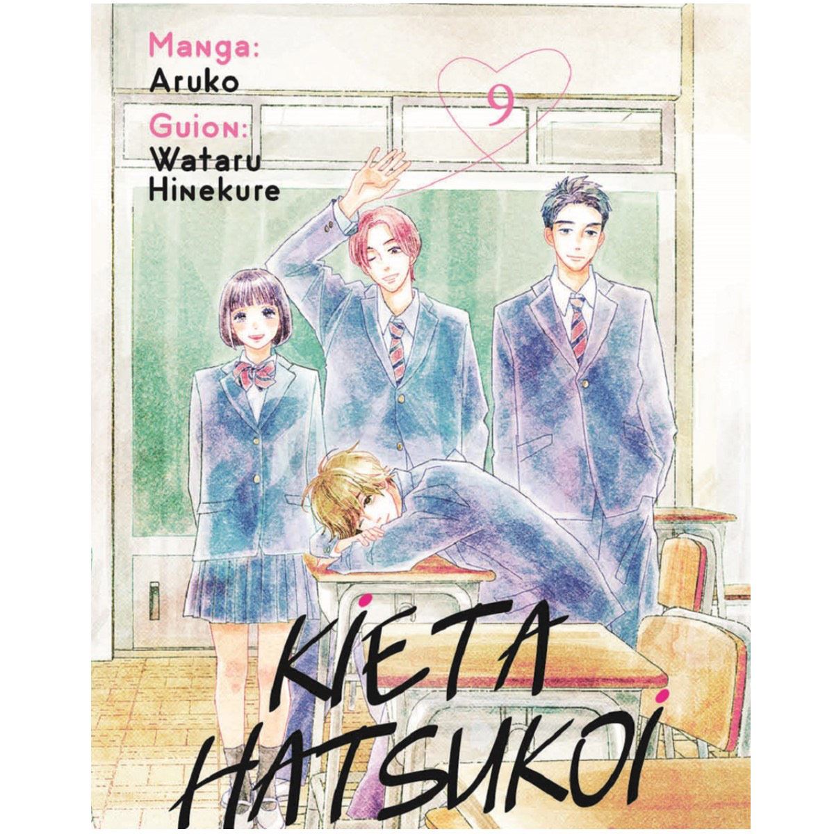 Manga Kieta Hatsukoi: Borroso Primer Amor N.9 Editorial Panini