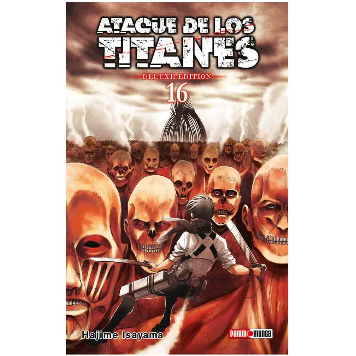 Manga AOT - Lux edition  (2 In 1) N.16 Editorial Panini