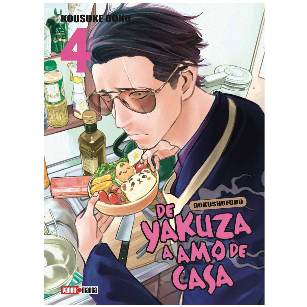 Manga De Yakuza A Amo De Casa N.4 Mensual