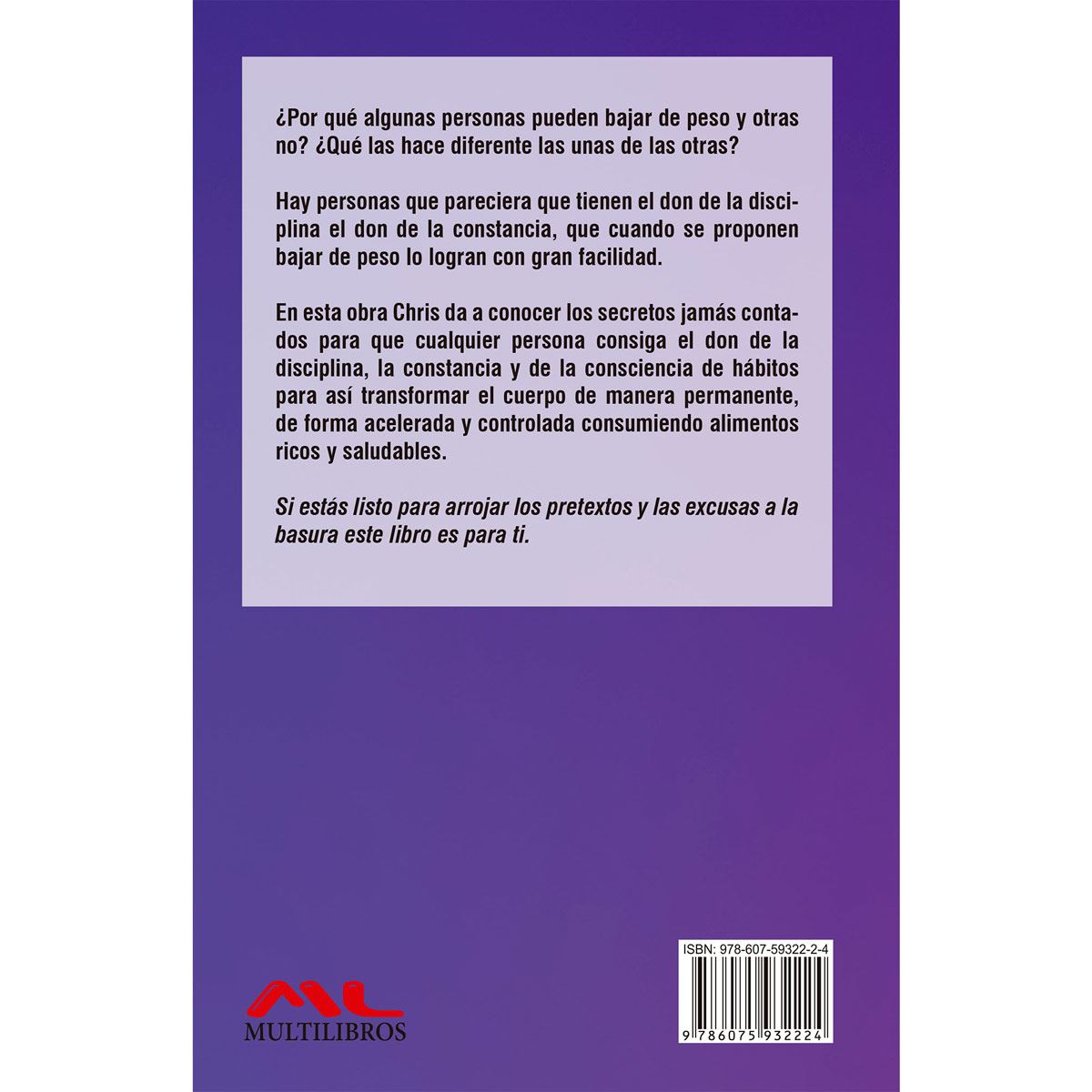 Mi transformación es ahora