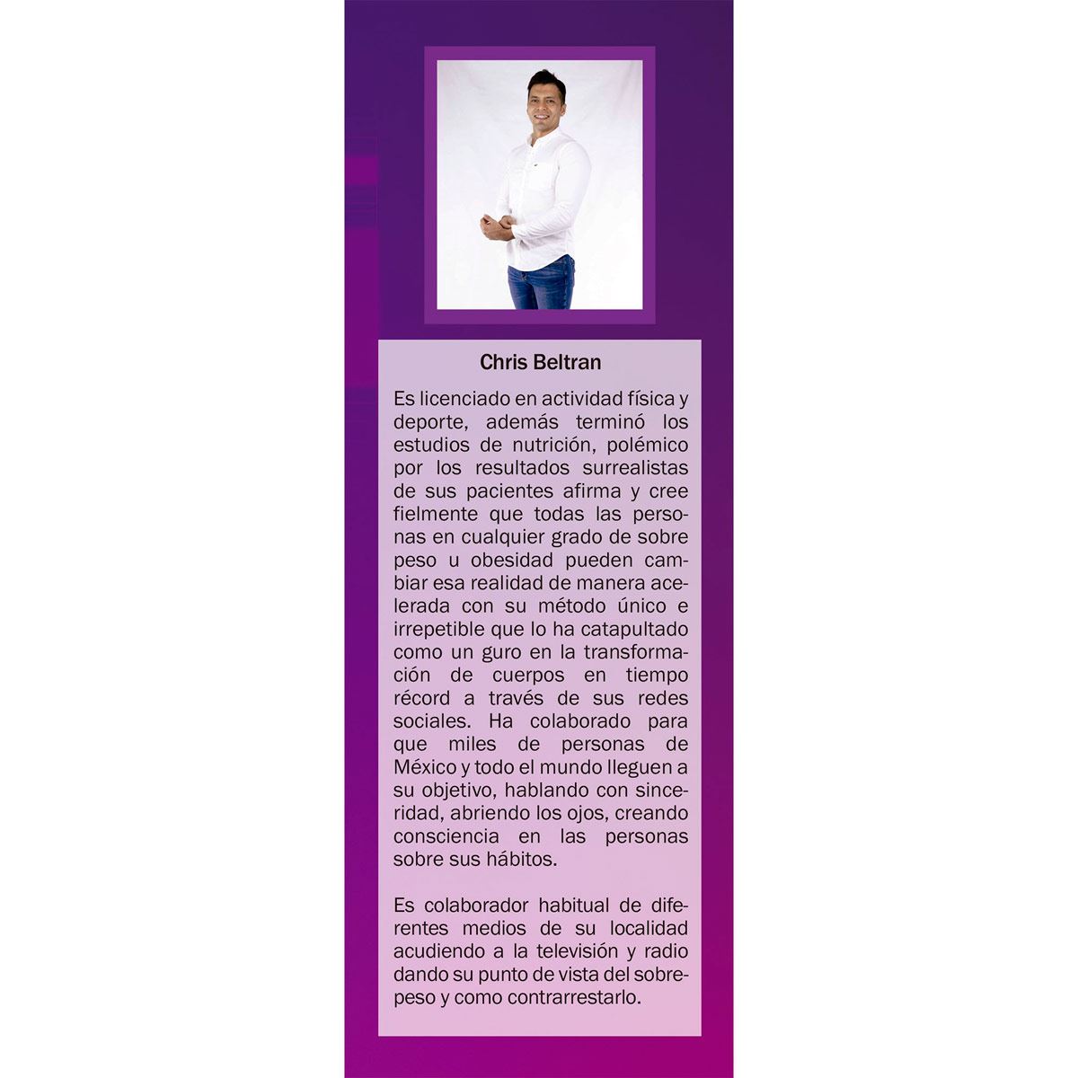 Mi transformación es ahora