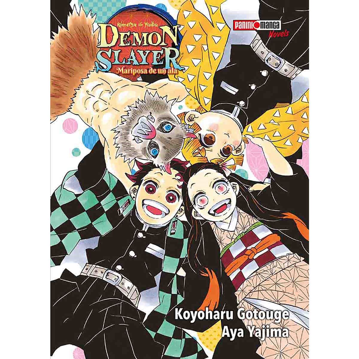 Demon Slayer - Novela Mariposa De Un Ala N.1 Único