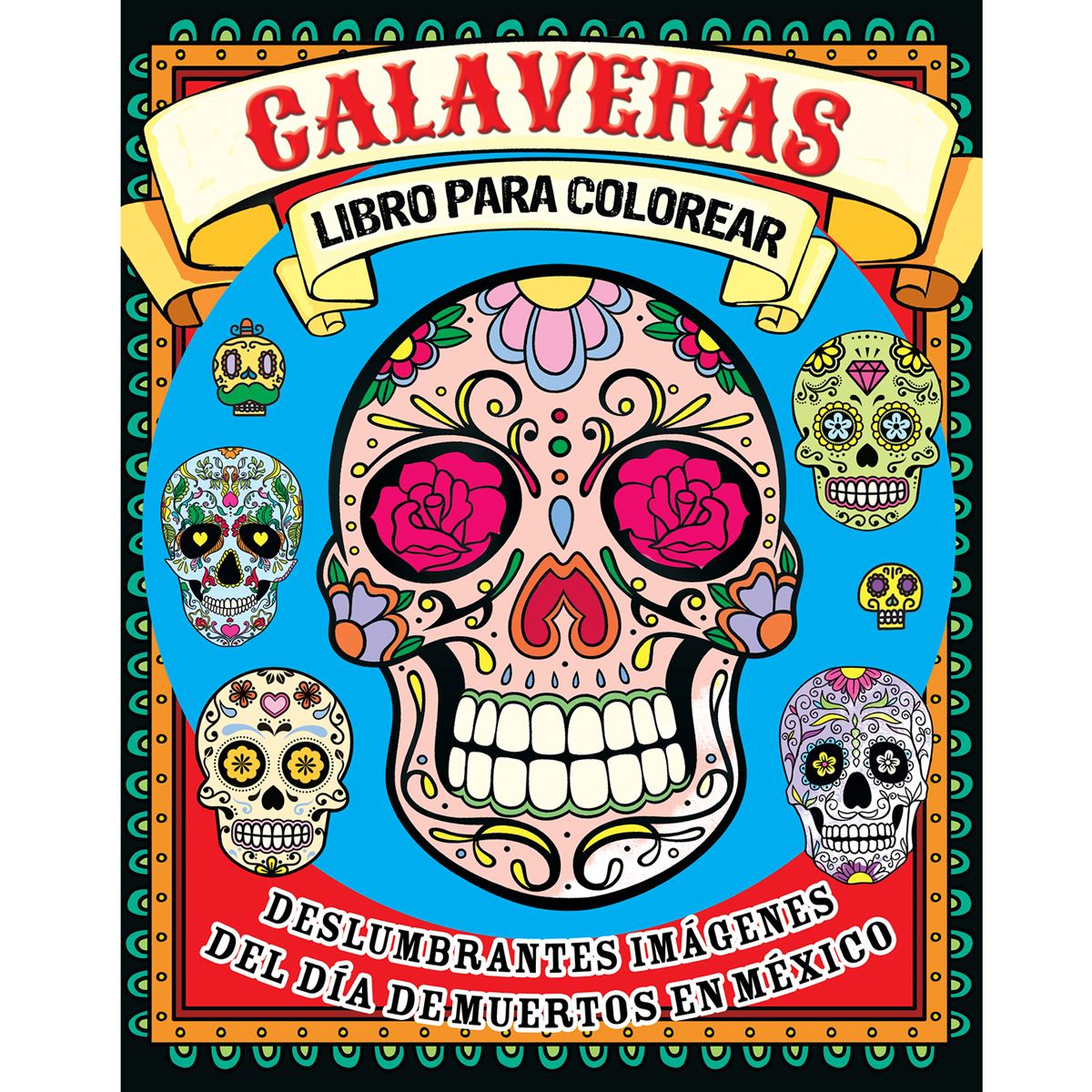 Libro Para Colorear Calaveras