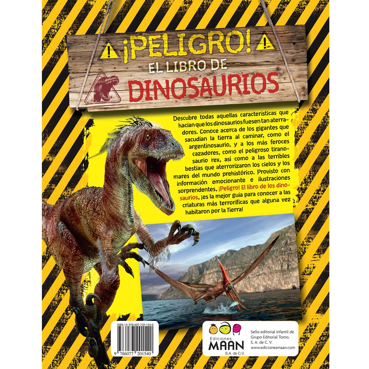 ¡ Peligro ! El Libro de Dinosaurios