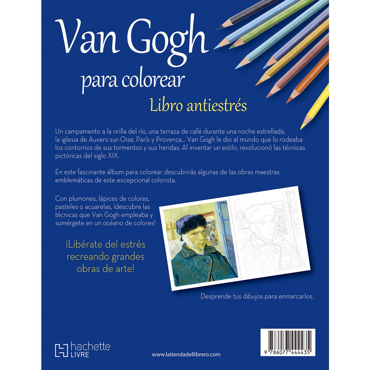 Van Gogh para colorear