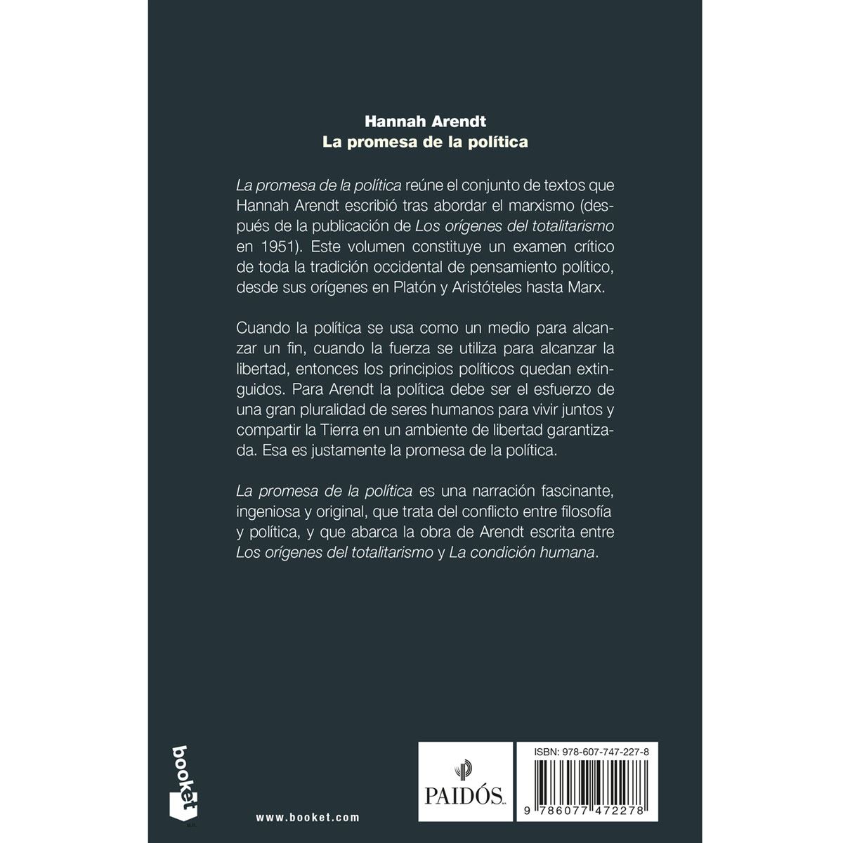 La promesa de la política