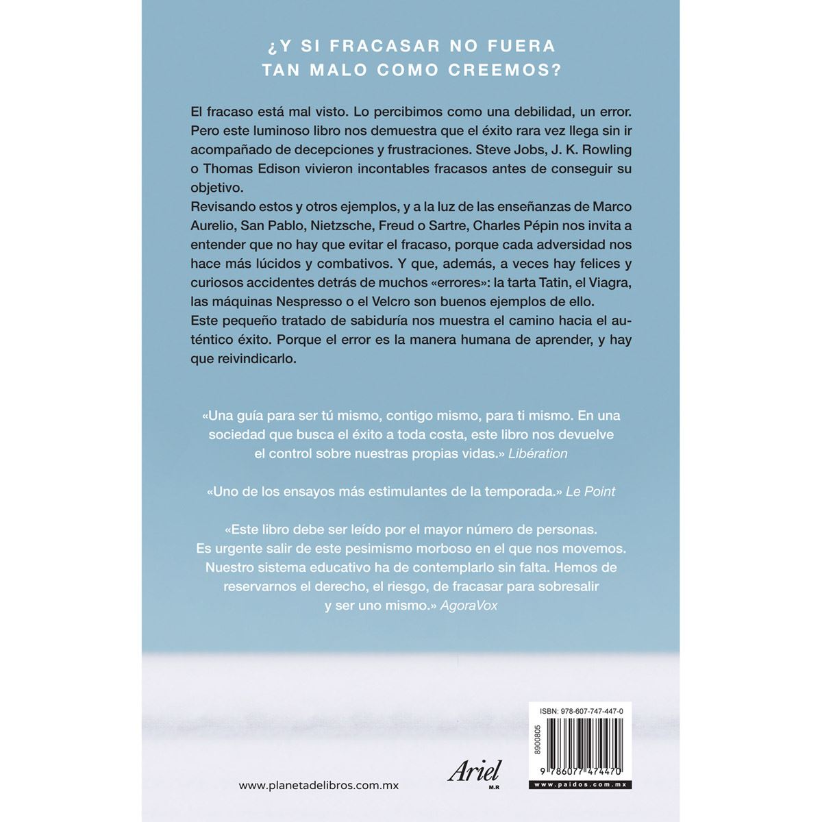 Las virtudes del fracaso