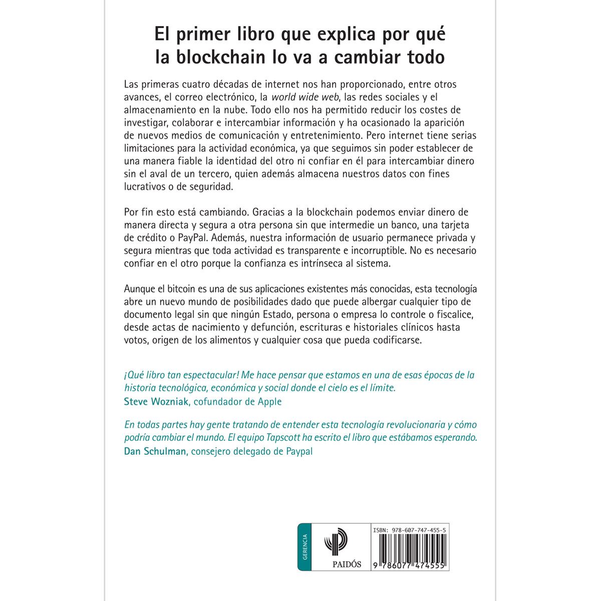 La revolución blockchain