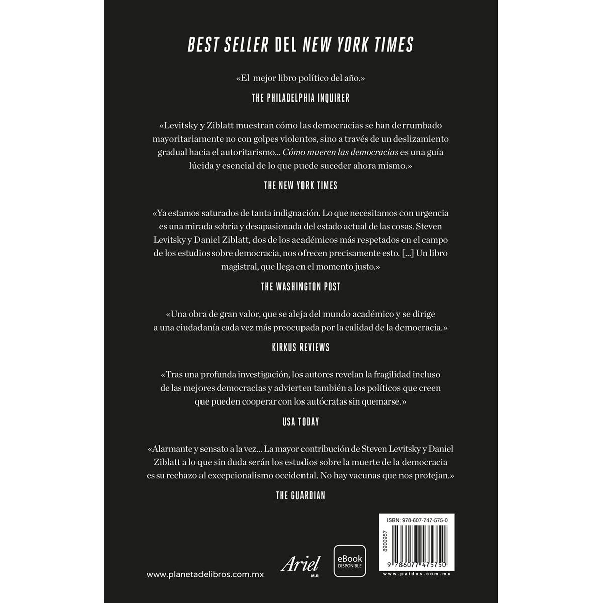 Cómo mueren las democracias