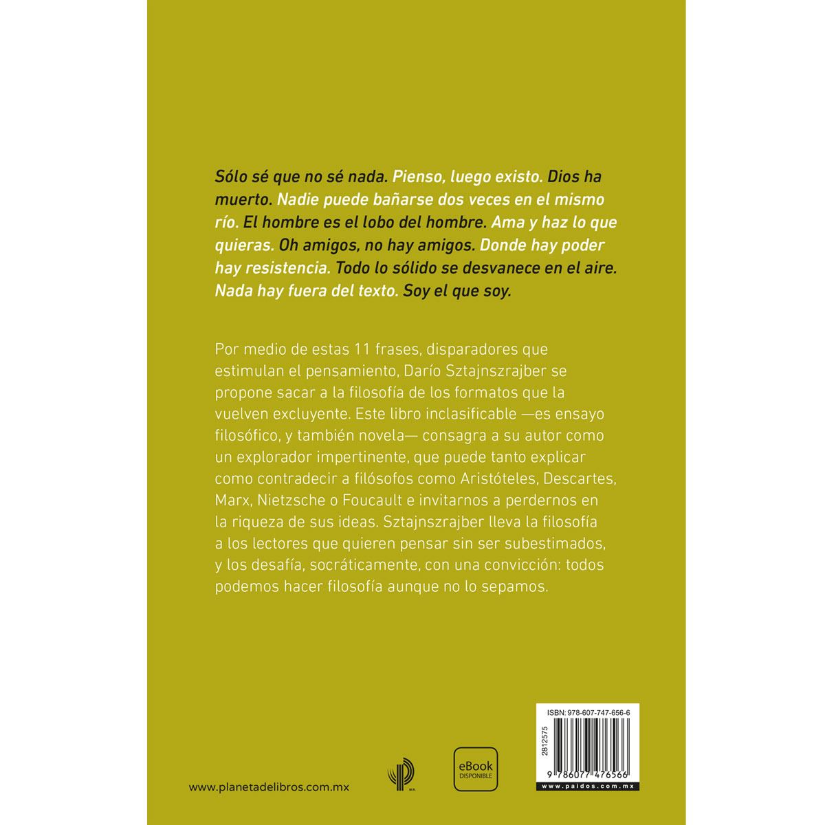 Filosofía en 11 frases