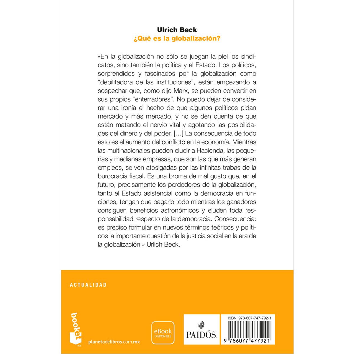 ¿Qué es la globalización?