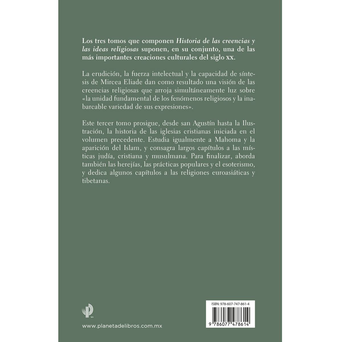 Historia de las creencias y las ideas religiosas I