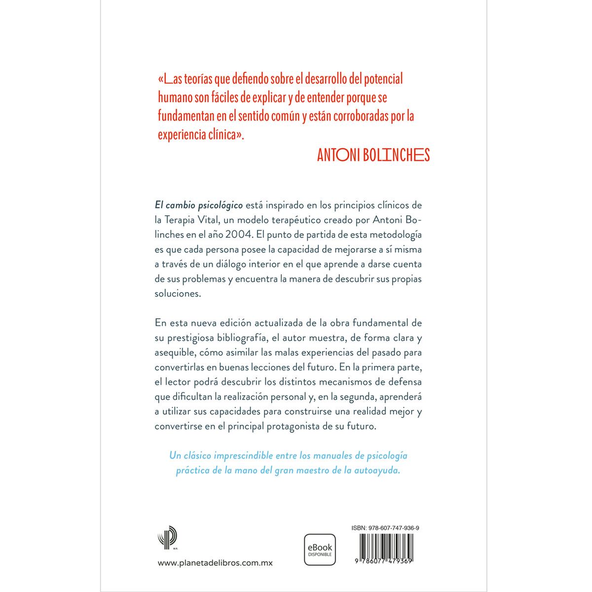 El cambio psicológico