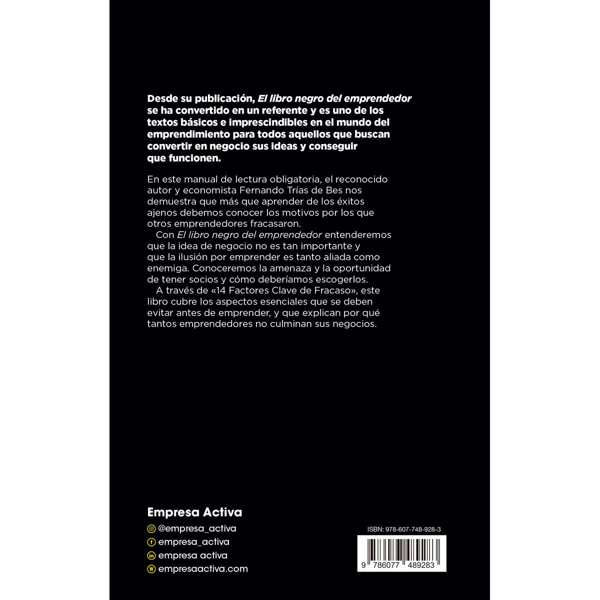 El libro negro del emprendedor Nueva Ed