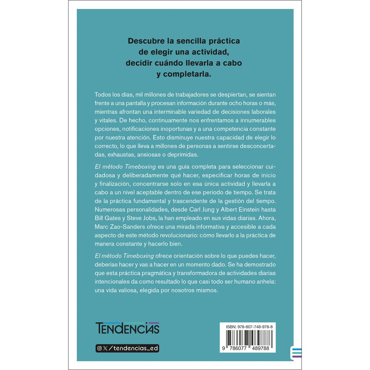 El método Timeboxing