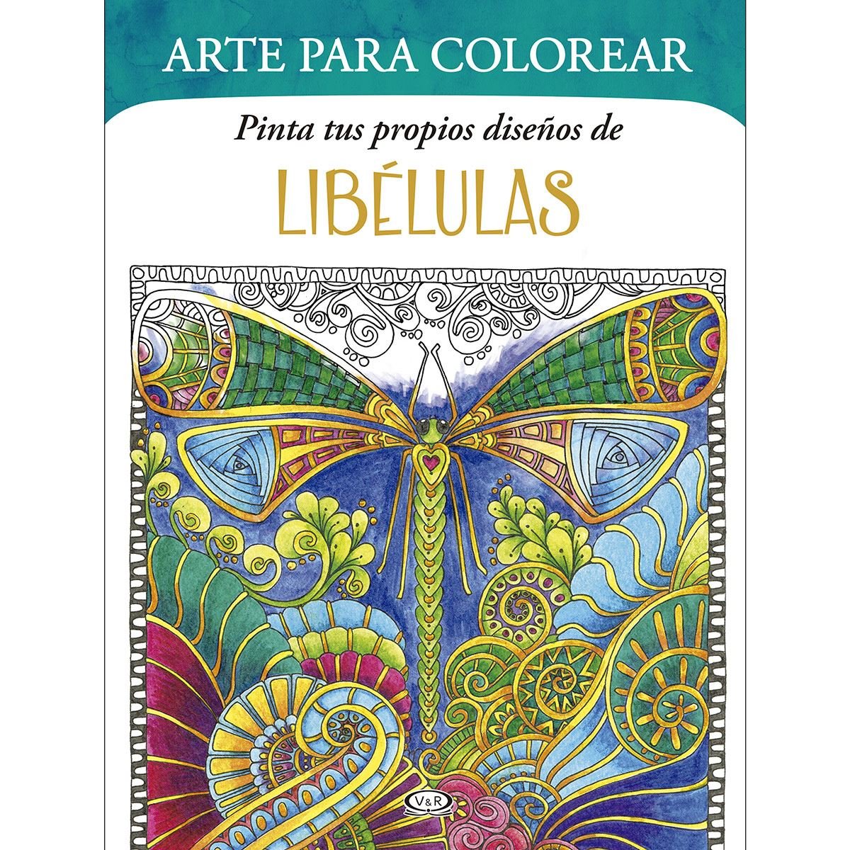 Lib&#233;lulas&#44; arte para colorear