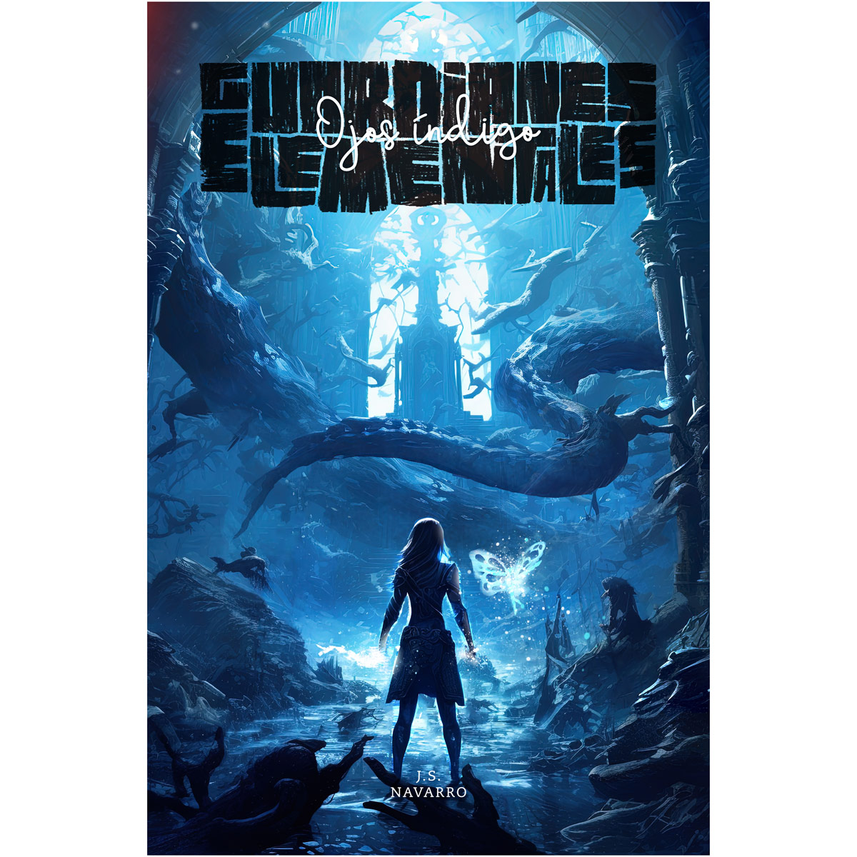 Guardianes elementales. Ojos índigo