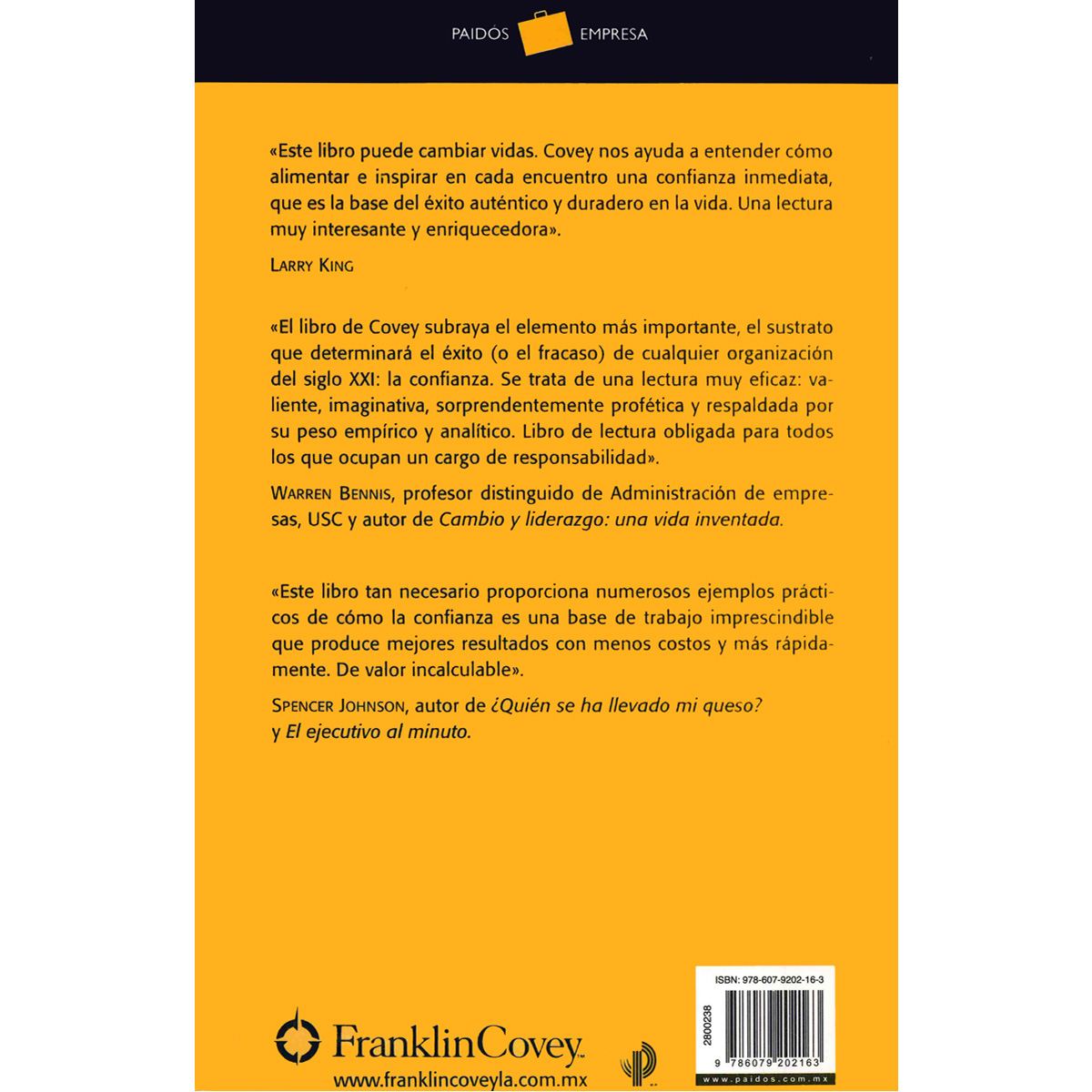 La velocidad de la confianza