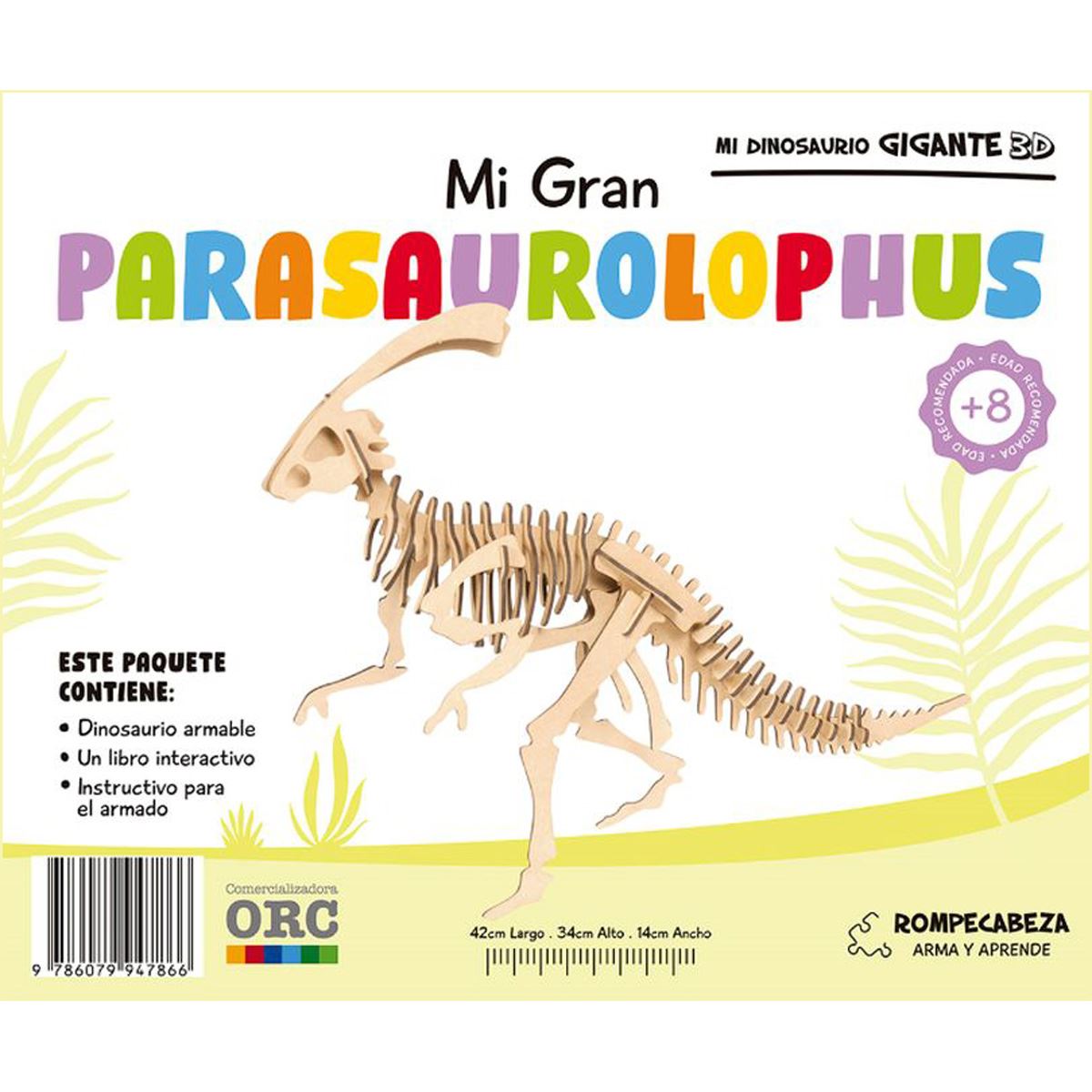 Mi gran parasaurolophus