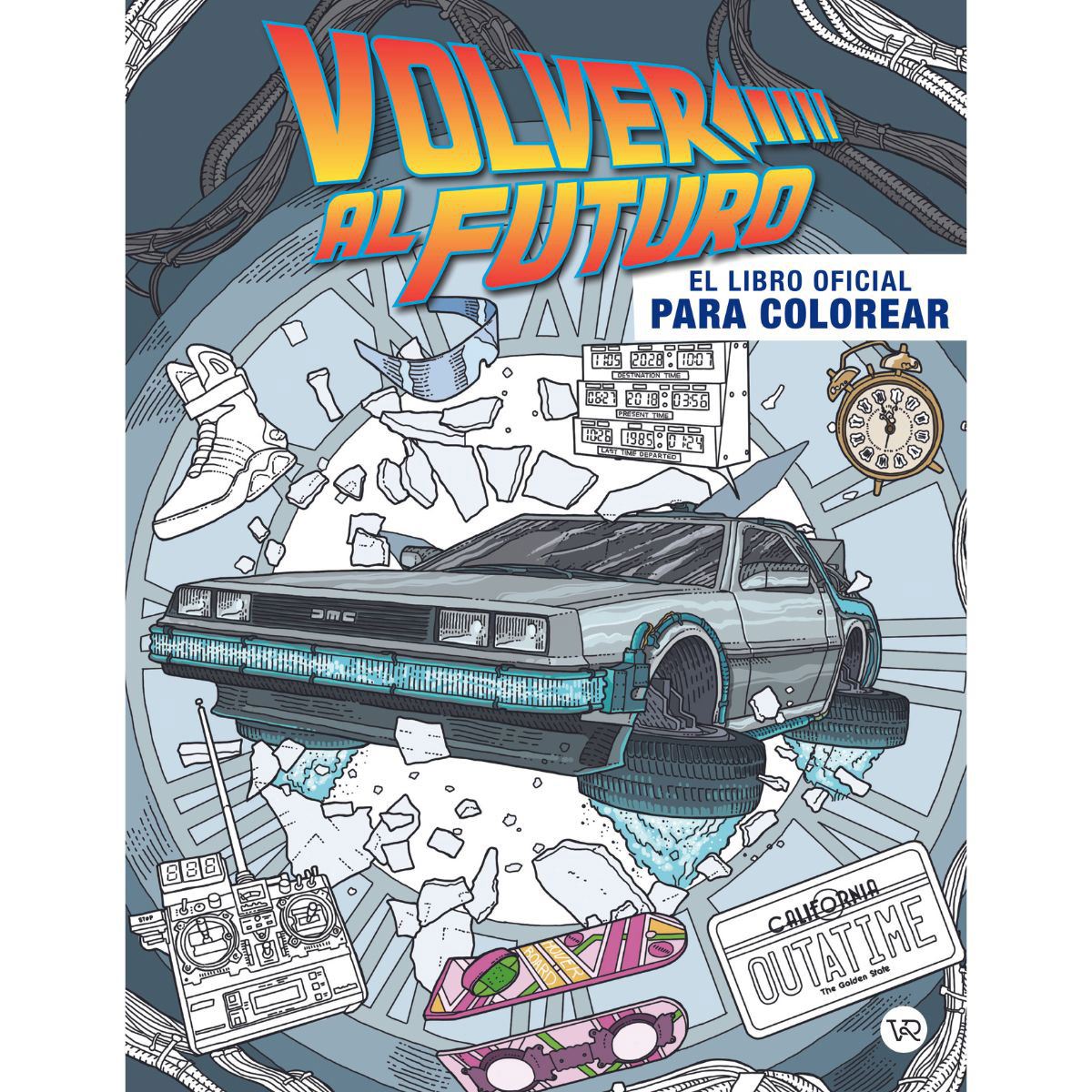 Volver Al Futuro El Libro Oficial Para Colorear
