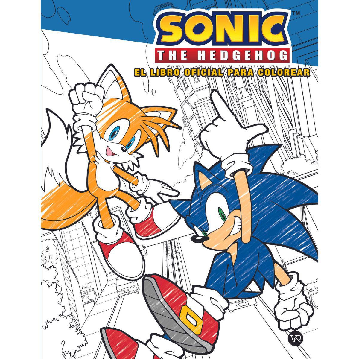 Sonic The Hedgehog El Libro Oficial Para Colorear