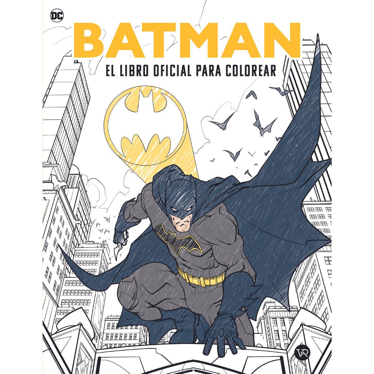 Batman El Libro Oficial Para Colorear