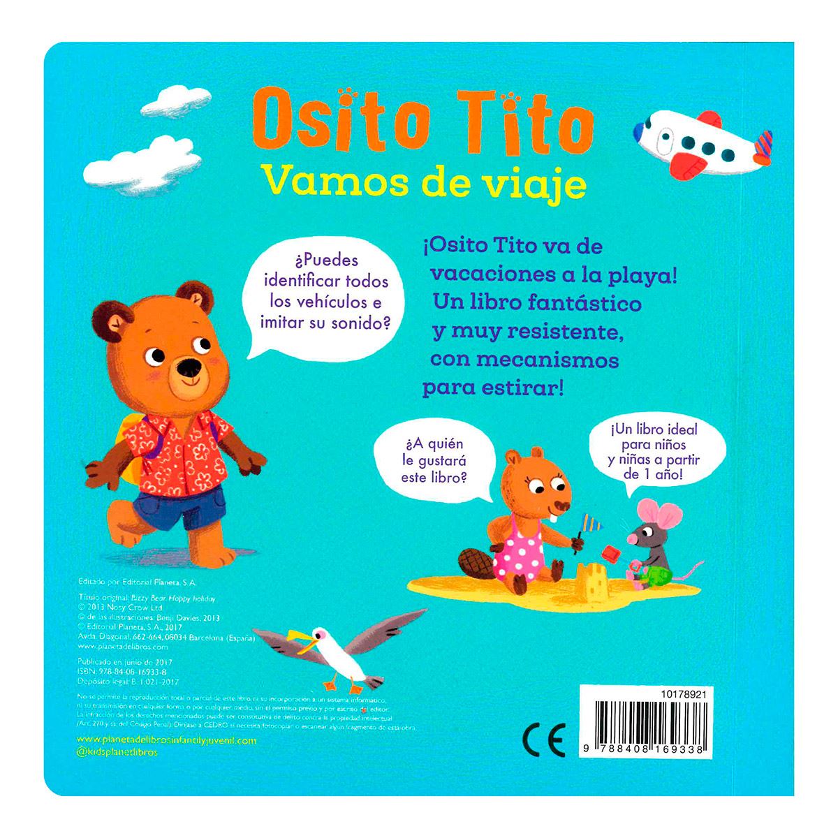 Osito Tito. Vamos de viaje