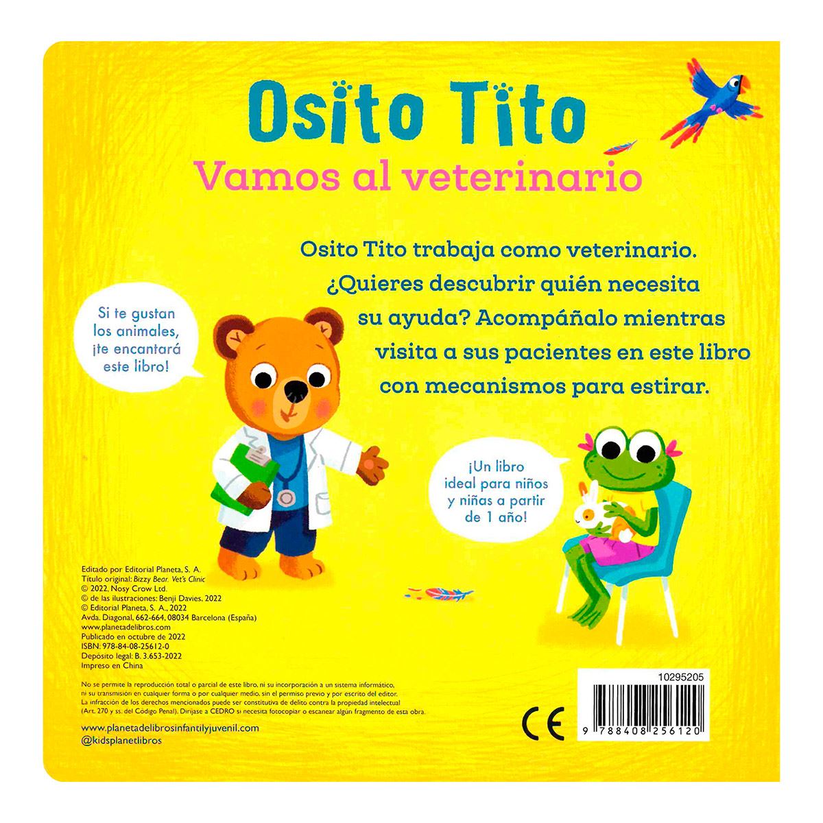 Osito Tito. Vamos al veterinario