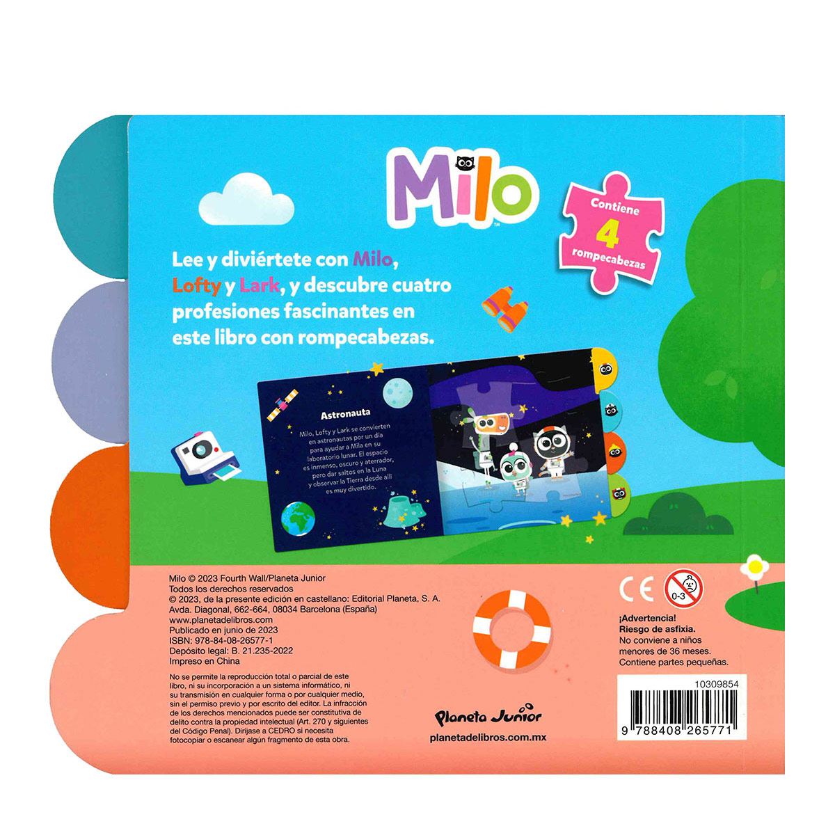 Milo. Mi primer libro con rompecabezas