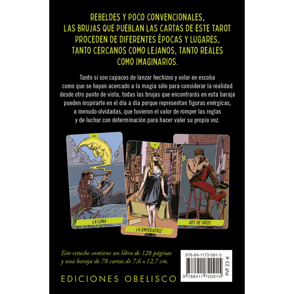 Ediciones Obelisco El tarot de las brujas rebeldes | Mundo Hogar