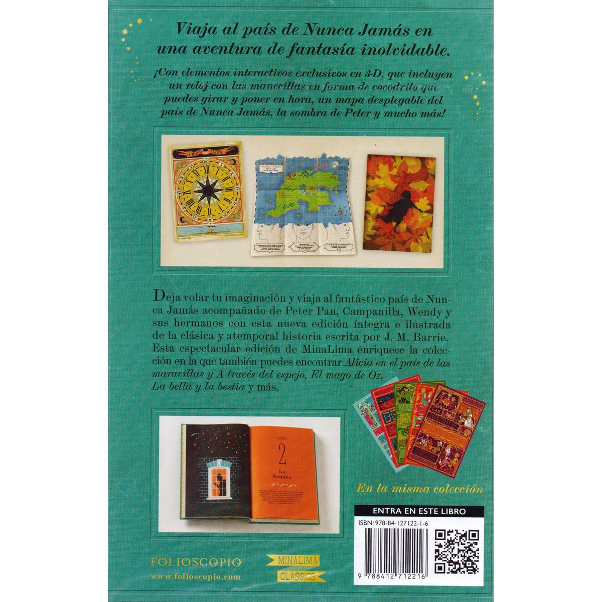 Peter Pan (ilustrado con elementos interactivos en 3-D)