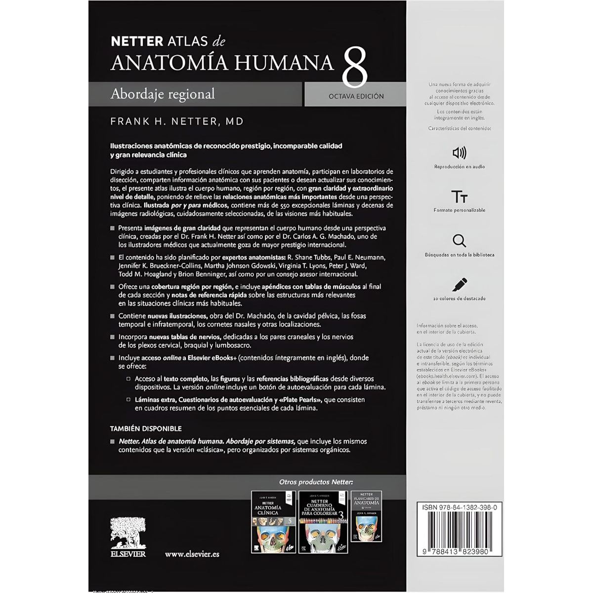 Netter Atlas De Anatomía Humana Para Colorear 8