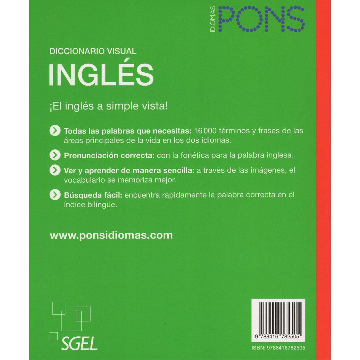 Diccionario visual Inglés - Español