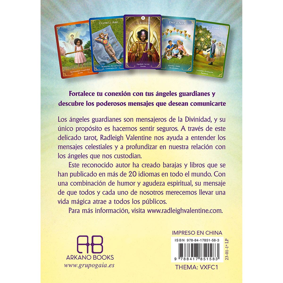 Mensajes de los ángeles guardianes. Tarot (Libro y cartas)