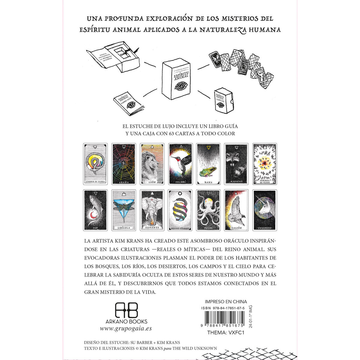 La naturaleza misteriosa. Espíritu animal (Libro y cartas)