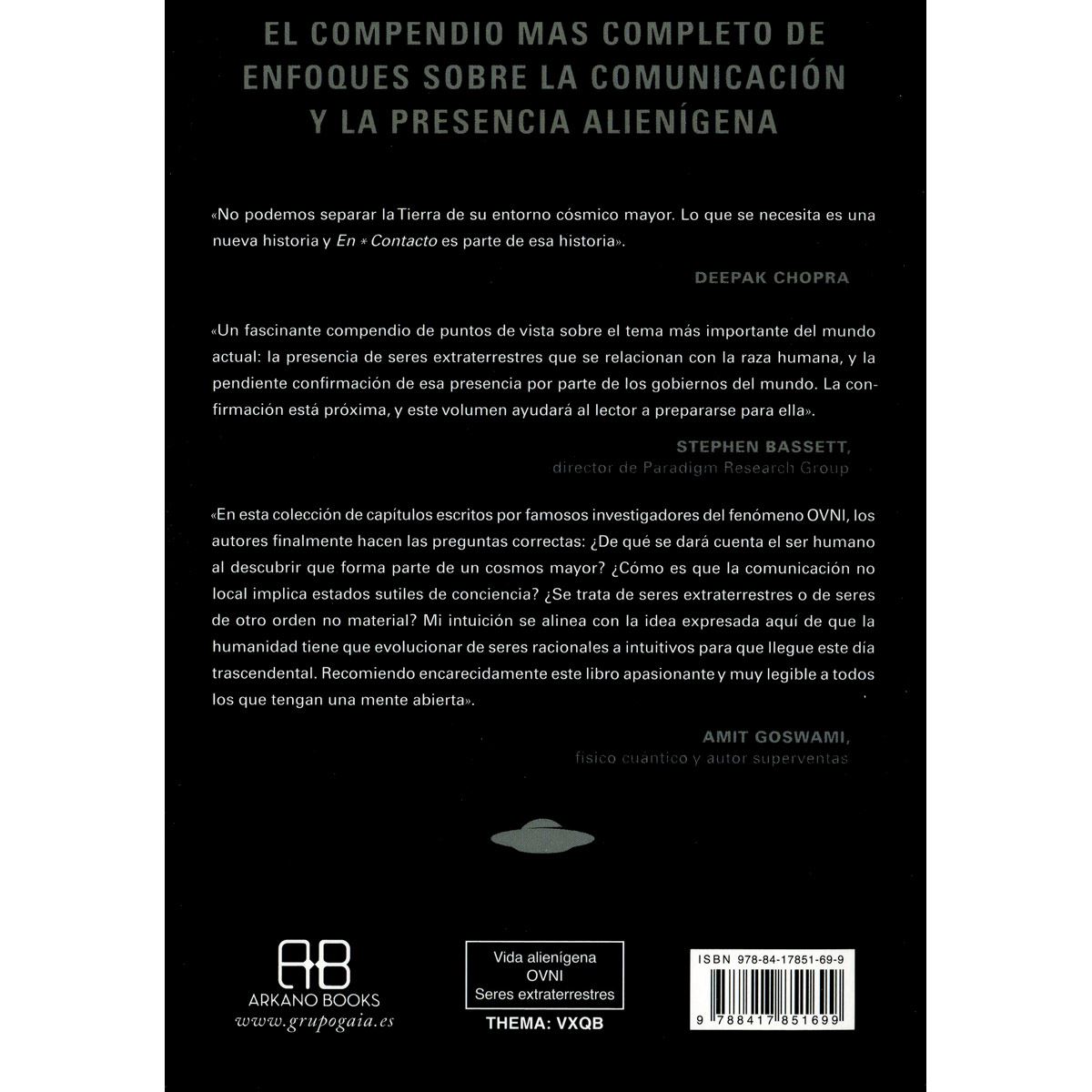 En contacto. Las nuevas realidades del encuentro con extraterrestres