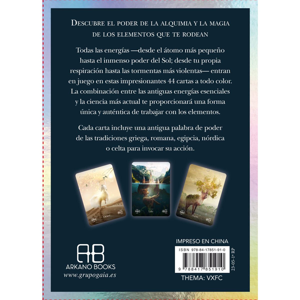 Oráculo de los elementos (Libro y cartas)