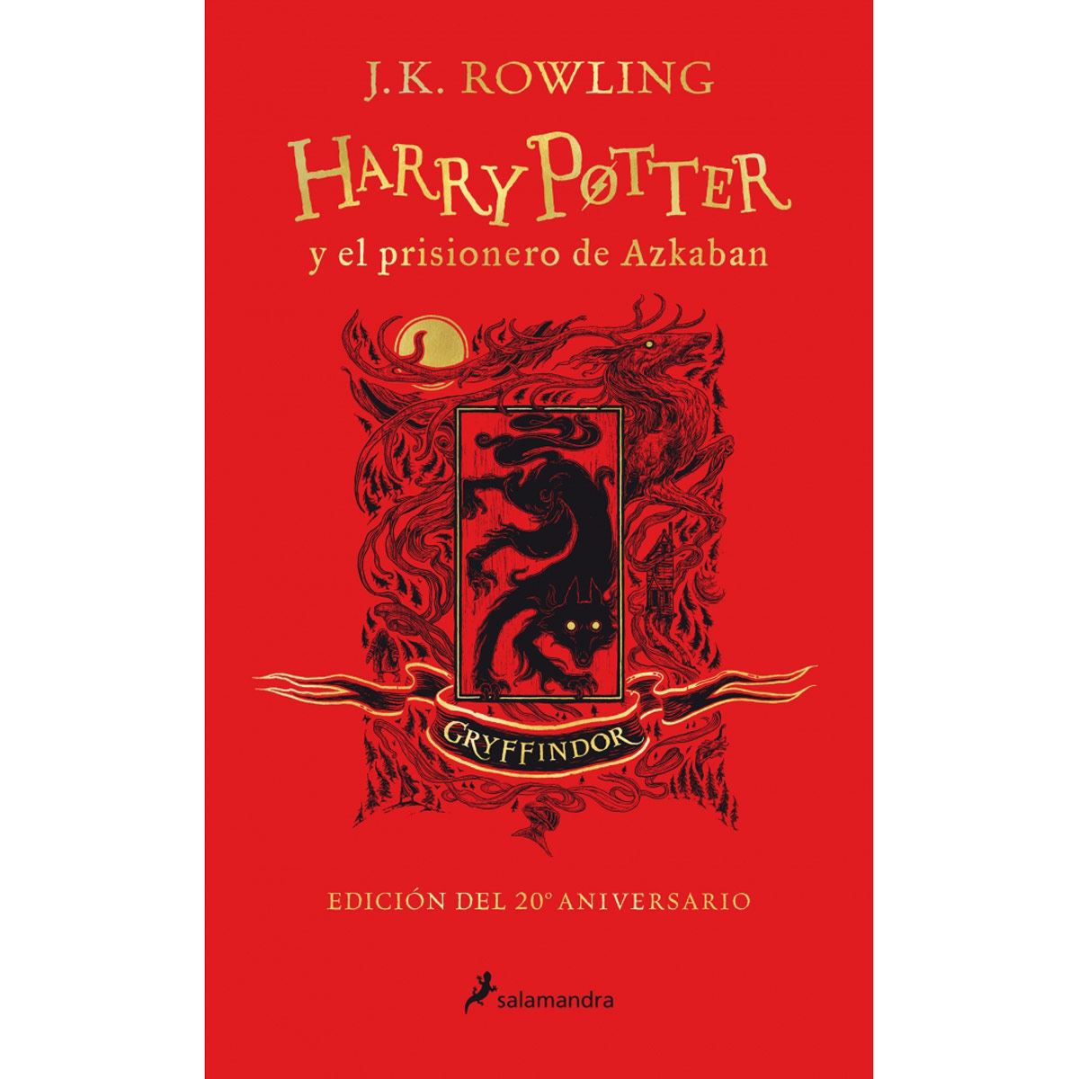 Libro Harry Potter y el cáliz de fuego (edición Gryffindor del 20°  aniversario) (Harry Potter 4) De J. K. Rowling - Buscalibre