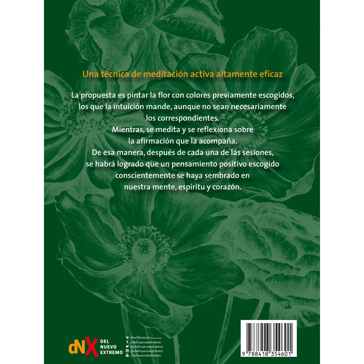 100 Flores para colorear y meditar