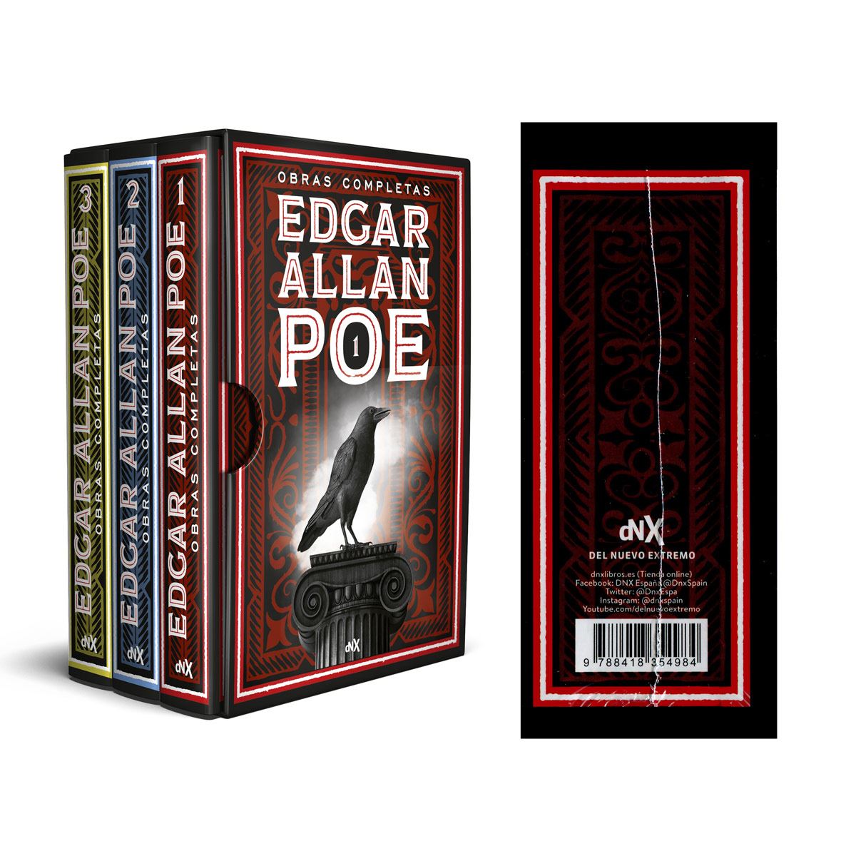 Edgar Allan Poe. Obras completas (3 volúmenes)