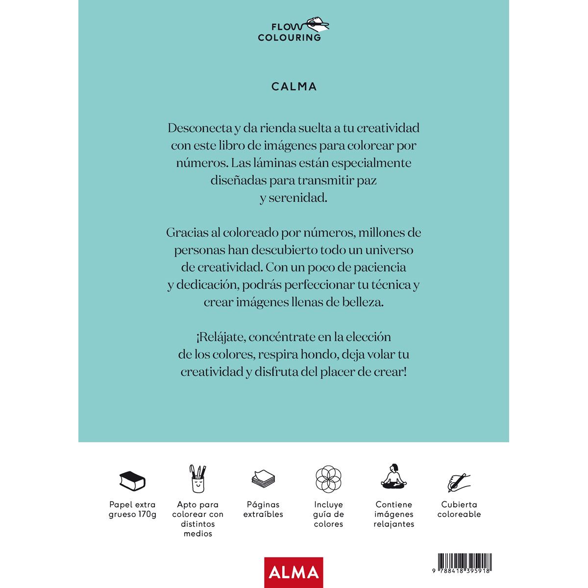 Calma colorear por puntos