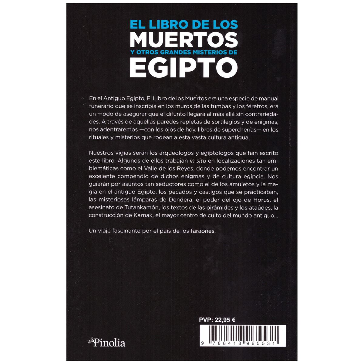 El libro de los muertos y otros grandes misterios de Egipto