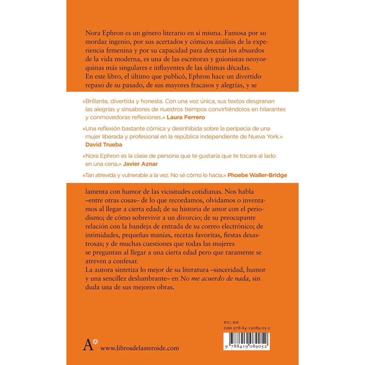 No me acuerdo de nada