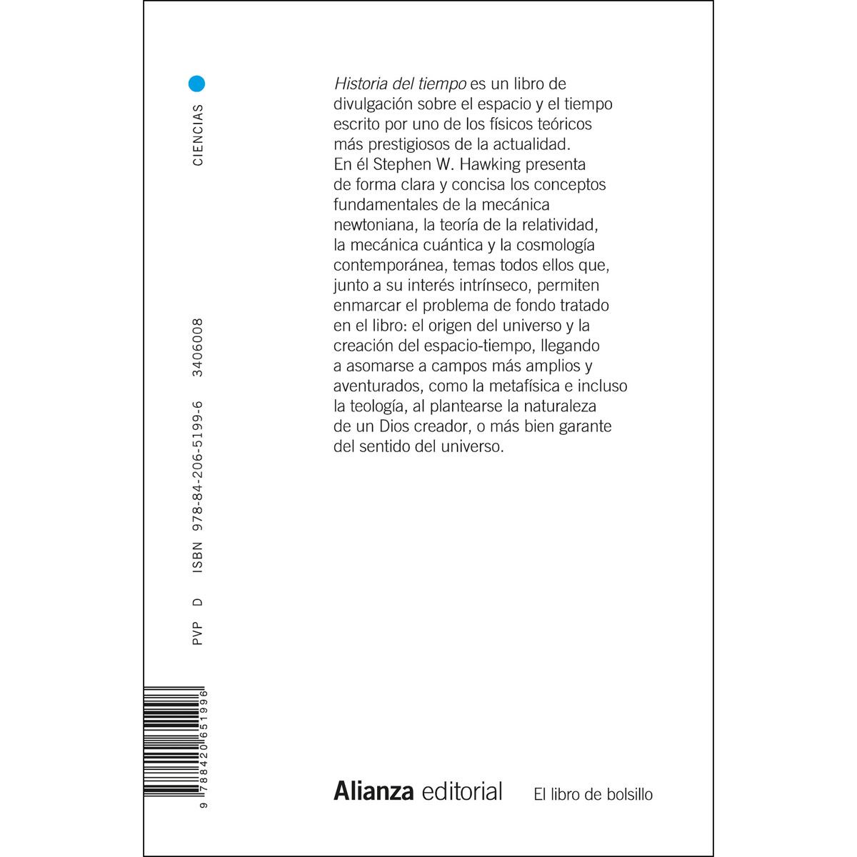 Historia del Tiempo (Del Big Bang a los agujeros negros)